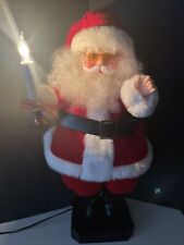 Vintage Animated Santa Claus 24” Motionette Lighted w/ Movement picture