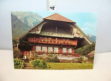Postcard Beautiful House in Switzerland,landscape,porch,design   A-1 picture