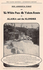 1906 THE WHITE PASS & YUKON ROUTE Alaska and the Klondike Dawson Alaska Atlin BC picture