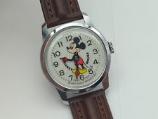 Vintage Bradley Mickey Mouse POINTING HANDS VERY NICE Watch Disney FE1903 picture