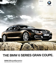 2013 BMW 6 SERIES GRAN COUPE PRESTIGE SALES BROCHURE CATALOG ~ 70 PAGES picture