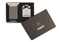 Zippo 29789,  Black Ice & Pipe Lighter Lighter, 2 Inserts, Gift Set, NEW picture