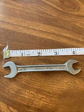 Vintage Powermaster Double Open Wrench 7/16 & 3/8 Drop Forged In India picture