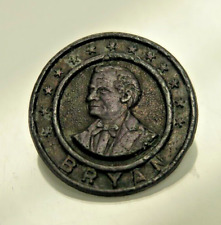 WILLIAM JENNINGS BRYAN For President Campaign Button Pin Back - 1908 picture