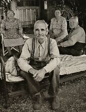 1953/72 ANSEL ADAMS Vintage Farm Family Camp Melones California Photo Art 11X14 picture