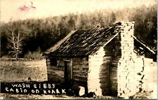 RPPC Wash Gibbs Cabin on Roark in Ozarks  T19 picture
