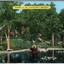 c1940s St. Augustine, FL Garden Note 