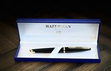 Waterman Paris Carene Black Sea GT Fountain Pen 18K M NIB EXCELLENT  IN BOX picture