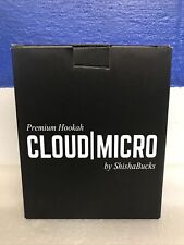 ShishaBucks Cloud Micro Premium Hookah Double Back Color New In Box picture