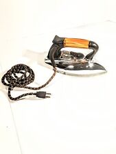 Vintage American Beauty Iron With Orange Handle picture