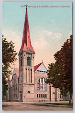 Postcard Central M E Church, Stockton, California Vintage Divided Back picture