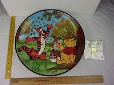 Winnie the Pooh 80th anniv LARGE charger plate LE 250 MIB Elizabet Gomes art  picture