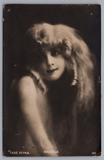 Pretty Girl With Curly Hair Tade Styka Nadzieja Postcard picture