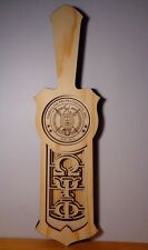 OMEGA PSI PHI LASER ENGRAVED LAYERED PADDLE #3 picture
