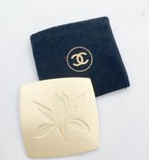 CHANEL Sublimage NEW One-sided pocket MakeUp Mirror in Pouch in Gold color picture