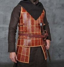 SCA Medieval Viking style leather Bringandine LARP Breastplate Costume picture