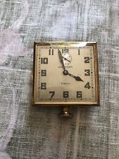 Antique Waltham 8 Days Gold Toned Pocket watch Travel Clock picture