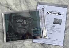 Alan Ford Signed Snatch 8x10”  Beckett Encapsulated + Full A4 LOA picture