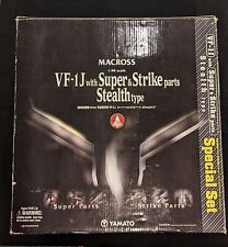 Yamato Macross Robotech VF-1J w/Super &Strike parts Steslth Special 1/48 Figure picture