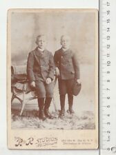 Antique C1850s-1900  George Frank E. Pearsall studio Bklyn NY 2 Lovely brothers picture