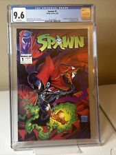 Spawn #1 CGC 9.6 White Pages 1st Appearance Al Simmons Todd McFarlane Image 1992 picture