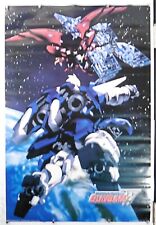 Gundam Wing space vintage poster 24.25