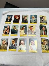 RCA Victor Vintage Post Cards Recording Stars Lot Of 15 Recording Stars Free Shi picture