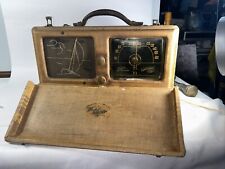 Vintage Zenith Portable Model 6G601L ~ Universal Radio Wave Magnet Sailboat Read picture