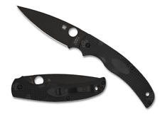 Spyderco Knives Native Chief Lightweight C244PBBK Black BD1N Steel Pocket Knife picture
