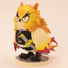 Rengoku Kyoujurou Owl Mini Figure Demon Slayer: Kimetsu No Yaiba 10cm Doll Gift picture