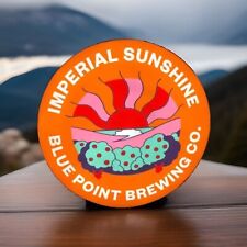 IMPERIAL SUNSHINE BLUE POINT BREWING COMPANY 21”LED BEER BAR SIGN MANCAVE LIGHT picture