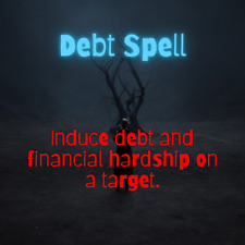 Black Magic Debt Spell - Inflict Debt, Ensure Financial Hardship picture