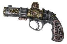 Decorative Industrial Sci Fi Steampunk Blaster Pistol Gun Prototype Figurine picture