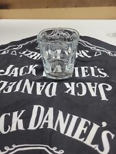 Jack Daniels Whiskey Glasses Old No.7 Brand Embossed Glass- Quote Back picture