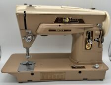 Vintage Singer 403a Sewing Machine W/ Foot Pedal And Power Cord Made In US Works picture