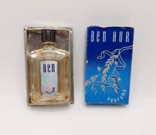 Vtg Jergens Ben Hur Perfume Bottle in Original Box Art Deco Mid-Century EMPTY picture