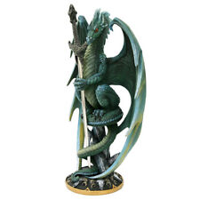 PT Ruth Thompson Skull Blade Dragon Statue with Dagger Sword Letter Opener picture