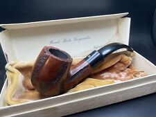 Kaywoodie Handmade Boxed Large Rusticated Billiard American Estate Pipe picture