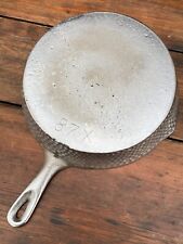 Chicago Foundry Hardware #8 Hammered Cast Iron Skillet with Chrome Finish picture