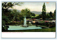 c1905 Miss Kneelands Garden Lenox Massachusetts MA Antique Unposted Postcard picture