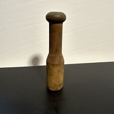 Vintage Wooden Small Pestle Primitive Country Tool Utensil Wood picture