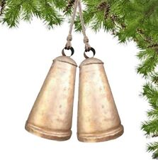 Rustic Elegance: Christmas Bells and Cow Bells for Festive 10.5 inch /LOTS OF 50 picture
