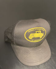 VINTAGE RARE Model A FORD Club Of America Hat Trucker Cap  The Cincy Cap  VTG picture