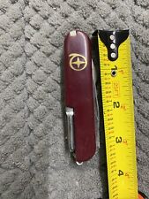 multifunction red cross Survival camping folding knive picture