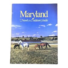 Maryland Official Travel and Outdoor Guide 1991 VINTAGE picture