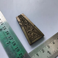 bell metal jewelry stamp die seal birds & flowers design Rarest, Old antique  picture