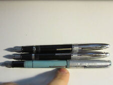 3 VINTAGE SHAEFFER'S WINDSOR FOUNTAIN PENS - UNKNOWN WORKING CONDITION? picture