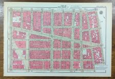 Vintage 1934 SOHO TRIBECA CHINATOWN MANHATTAN NEW YORK CITY NY BROMLEY Land Map  picture