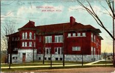 1909. PERRY SCHOOL. ANN ARBOR, MICHIGAN. POSTCARD. DC4 picture