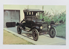 1921 Ford Model T Roadster Postcard Towe Antique Ford Collection Deer Lodge MT picture